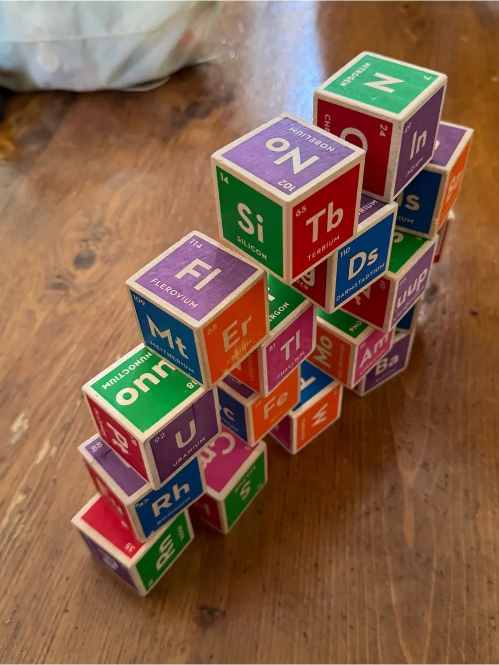 Uncle Goose Periodic Table Blocks 20 Total Toy Blocks They do have some nicks an